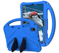 Coque de protection pour enfants pour Samsung Galaxy Tab S5e 10,5" 2019 SM-T720/T725/T727, en EVA léger, résistant aux chocs, avec poignée, support, bandoulière, bleu
