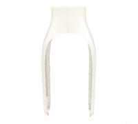 Coque de protection pour fourche avant Xiaomi M365 Pro - Fourche de scooter électrique - M365 Pro - Fourche avant de rechange - Matériel de protection en plastique noir et blanc - Protection