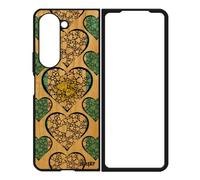 Coque De Protection Pour Galaxy Z Fold 5 En Bois Et Silicone Drapeau Argentine Argentin I Love Mobile Foot Copa America Jo Samsung