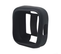 Coque de protection pour haut-parleur portable Anker pour Soundcore Boom Go 3i - Coque en silicone souple anti-rayures avec clip pour équipement de randonnée et camping - 11 x 4 x 11 cm (noir)