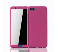 Coque De Protection Pour Huawei Honor View 10 Full Cover Protection D'Écran Rose