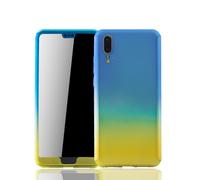 Coque De Protection Pour Huawei P20 Full Cover Protection Écran Sac 360 Jaune