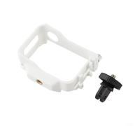 Coque de protection pour Insta360 GO 3S pour cadre ultra léger avec support de griffe anti-chute, boîtier en ABS, adaptateur de trépied, noir (blanc)