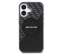 Coque de Protection pour iPhone 16 Plus MagSafe Rhombs Noir / Rouge