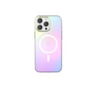 Bigben Connected – Coque MagSafe iPhone 16 Pro Semi-transparente Irisée