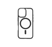 Coque de Protection pour iPhone 16 Renforcée 2M MagSafe Noir transparent