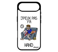 Coque De Protection Pour Iphone 17 Air En Silicone J'peux Pas Y'a Hand Je Supporter Humoristique Case Handball Bande Dessinée