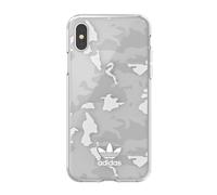 Coque de Protection pour iPhone X et XS Original Camo Trefoil Blanc