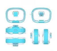 Coque de protection pour jbl Vibe Beam/Beam 2/200TWS en TPU, résistante aux rayures, design léger (bleu clair)