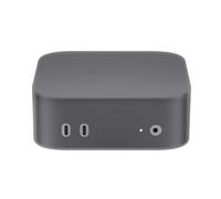 Coque de protection pour Mac Mini M4/M4 Pro 2024, en silicone souple, anti-rayures, résistante aux chocs, à la poussière (gris)