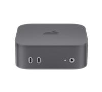 Coque de protection pour Mac Mini M4/Pro - Ouverture précise - En silicone - Accessoires pour Mac Mini 2024 (noir translucide)