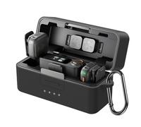 Coque de protection pour microphone sans fil DJI Mic Mini, coque en silicone souple antichoc avec crochet, anti-poussière et anti-rayures pour accessoires de micro sans fil