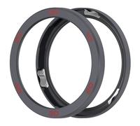 Coque de protection pour montre CMF Pro 2, lunette en métal pour CMF by Nothing Watch Pro 2, film trempé de rechange (gris et rouge)