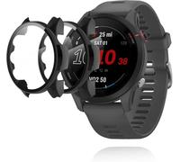 Coque de protection pour montre connectée Garmin Forerunner 255/255S - Coque rigide en polycarbonate avec protection d'écran en verre trempé, design intégré pour une protection ultime de la montre