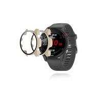 Coque de protection pour montre connectée Garmin Forerunner 255/255S - Coque rigide en polycarbonate avec protection d'écran en verre trempé, design intégré pour une protection ultime de la montre