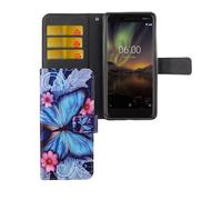 Coque De Protection Pour Nokia 6 (2018) Housse Sac Portefeuille Étui Haynhülle