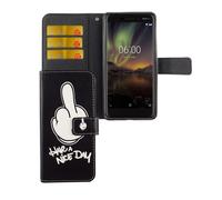 Coque De Protection Pour Nokia 6 (2018) Housse Sac Portefeuille Étui Haynhülle