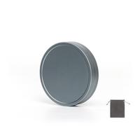 Coque de protection pour objectif d'appareil photo Instax Mini Evo étanche à la poussière en alliage d'aluminium (gris)