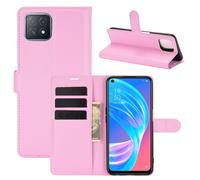 Coque De Protection Pour Oppo A72 5G A73 5G Flip Cover Sac Étuis Rose Neuf