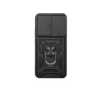 Coque de protection pour Oppo Reno 15 Antichoc Bague Support Cache Caméra Noir