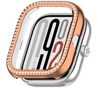 Coque de protection pour Redmi Watch 5/Watch 4 - En polycarbonate rigide - Anti-chocs - Pour femme et fille - Or rose