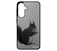 Coque De Protection Pour Samsung A56 5g En Silicone Ecureuil Animal Mignon Foret Smartphone Case Design Gris Effet Animaux Pour Galaxy