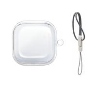 Coque de protection pour Samsung Galaxy Buds 4 / Buds 4 Pro TPU Coque de protection ultra fine 2 mm Antichoc et anti-poussière Boîte de rangement transparente