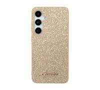 Coque de Protection pour Samsung Galaxy S24+ à Paillettes Dorée