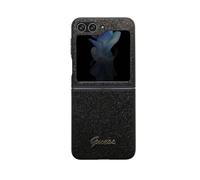 Coque de Protection pour Samsung Galaxy Z Flip 5 à Paillettes Guess Noir