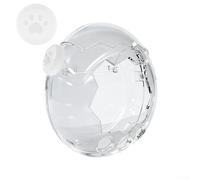 Coque de protection pour Tamagotchi Paradise - Coque en polycarbonate transparent coloré pour protéger contre les rayures et les chocs - Design compact 10 x 10 x 5 cm (transparent)