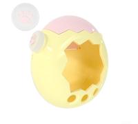 Coque de protection pour Tamagotchi Paradise, coque rigide transparente en polycarbonate avec touches, coque antichoc pour animal de compagnie électronique, design coloré, 10 x 10 x 5 cm (jaune)