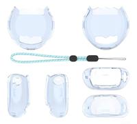 Coque de protection pour Tamagotchi Paradise en polycarbonate rigide résistant aux rayures et design portable léger permettant un accès complet à l'appareil (bleu)