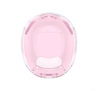 Coque de protection pour Tamagotchi pour Nano - Coque de protection en polycarbonate rigide anti-rayures et antichoc pour appareil de jeu Pac-Man - 8,3 x 7,9 cm (rose)