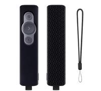 Coque de protection pour télécommande Logitech Spotlight - Silicone antidérapant et résistant aux chocs - Tournage de page laser - Pour télécommande de présentation Logitech Spotlight - Noir