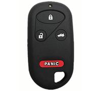 Coque de protection pour télécommande sans clé pour Honda Accord Civic CR-V Odyssey Pilot Insight Prelude Acura CL RL TL Integra E4EG8DJ Noir