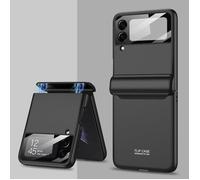Coque de protection pour téléphone à absorption magnétique Noir compatible Samsung Galaxy Z Flip 3