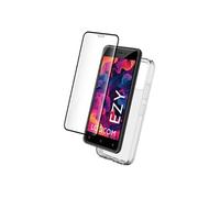 Bigben Connected – Pack protection Logicom EZY – Coque souple TPU, Protège‑écran 9H, Transparent