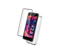 - Coque de protection pour téléphone portable - Certifié GRS - polyuréthanne thermoplastique (TPU) - transparent - avec protecteur d'écran en verre