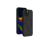 - Coque de protection pour téléphone portable - compatibilité avec MagSafe - silicone - noir - pour Apple iPhone 15 Plus