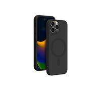 - Coque de protection pour téléphone portable - compatibilité avec MagSafe - silicone - noir - pour Apple iPhone 15 Pro Max