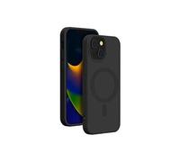 - Coque de protection pour téléphone portable - compatibilité avec MagSafe - silicone - noir - pour Apple iPhone 15 Plus