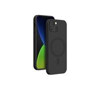 - Coque de protection pour téléphone portable - compatibilité avec MagSafe - silicone - noir - pour Apple iPhone 14 Plus