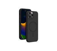 - Coque de protection pour téléphone portable - compatibilité avec MagSafe - silicone - noir - pour Apple iPhone 15 Pro Max