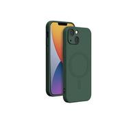 - Coque de protection pour téléphone portable - compatibilité avec MagSafe - silicone - vert - pour Apple iPhone 14