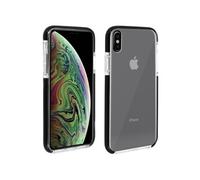 - Coque de protection pour téléphone portable - robuste - noir, transparent - pour Apple iPhone XS Max