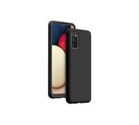 - Coque de protection pour téléphone portable - silicone - noir - pour Samsung Galaxy A03s