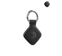 Coque de protection pour Traqueur anti-perte ATUVOS avec porte-clés en silicone - Coque durable et élégante, imperméable, anti-chute, noir