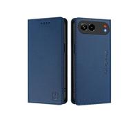 Coque de protection pour ZTE Nubia Air Pro - Cuir PU Magnétique Slim Business Porte-cartes - Bleu
