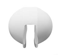 Coque de protection renforcée en silicone pour Insta360 5 - Protection d'objectif facile d'entretien - Blanc