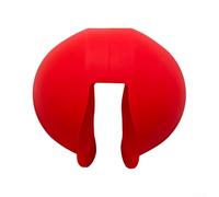 Coque de protection renforcée en silicone pour Insta360 5 - Protection d'objectif facile d'entretien - Rouge